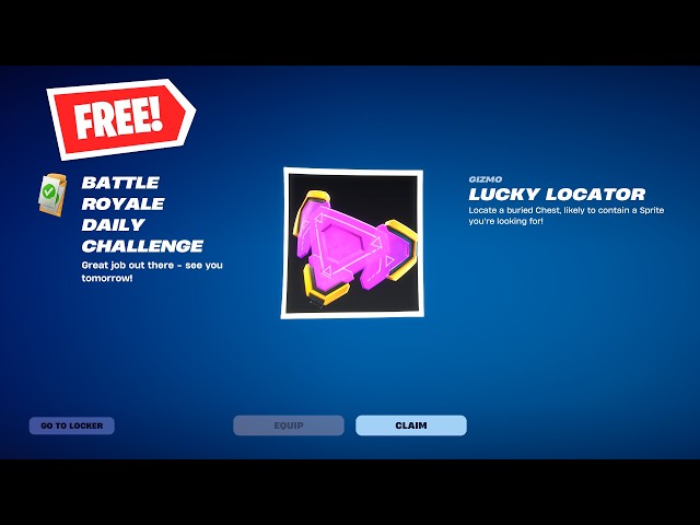 How to Unlock 5 *FREE* Lucky Locators in Fortnite
