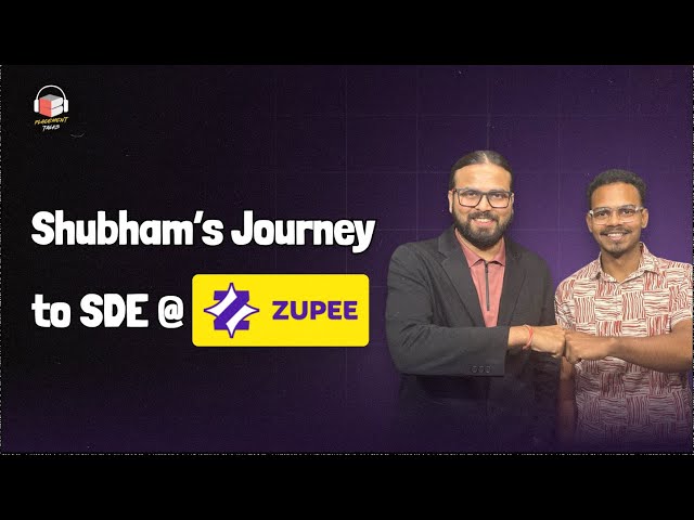 Shubham Cracked SDE Role at Zupee | Placement-talks with Abhishek Sir | Coding Blocks