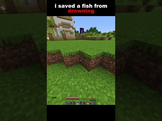 Trust Me, It Needed Help #minecraft #shorts