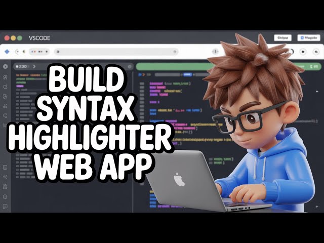 Build Syntax Highlighter Source Code Screenshot Tool in Browser Using JavaScript HTML CSS Project