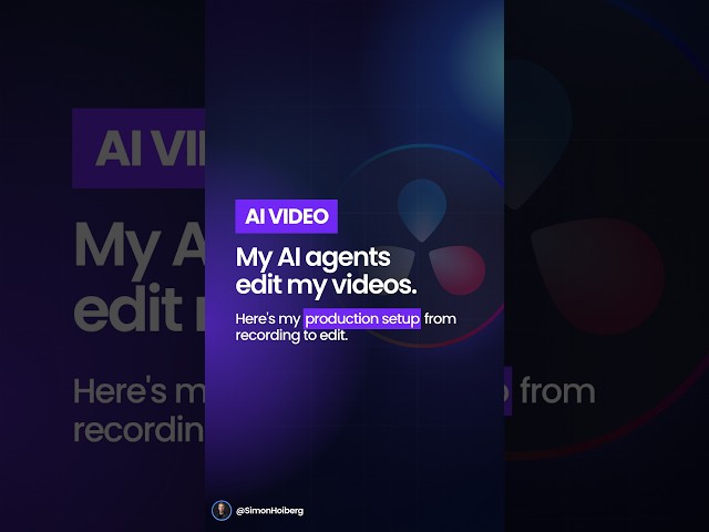 My AI Agents Edit My Videos Now. I Just Had to Change How I Record
