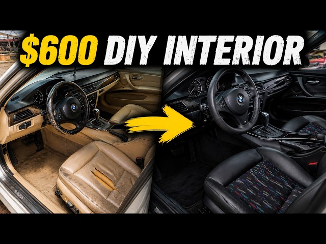 TRANSFORMACIÓN DE INTERIOR DIY POR $600 - PROYECTO BMW 335i PT 3