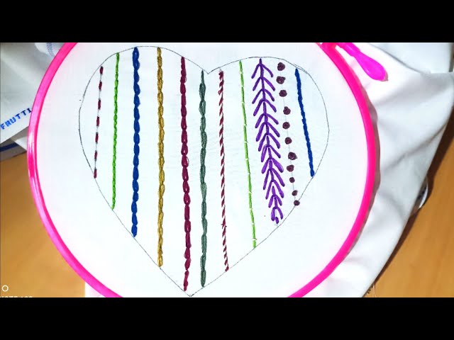 Beginner hand embroidery. Step by step tutorial.thread knot. Pro embroidery 