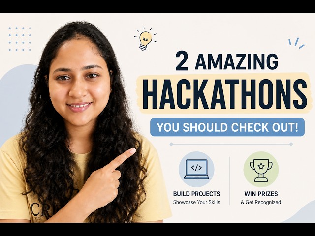 Build Your Portfolio: These Hackathons Are Open Now ⏰ | Opportunity Watch | TechWithOB