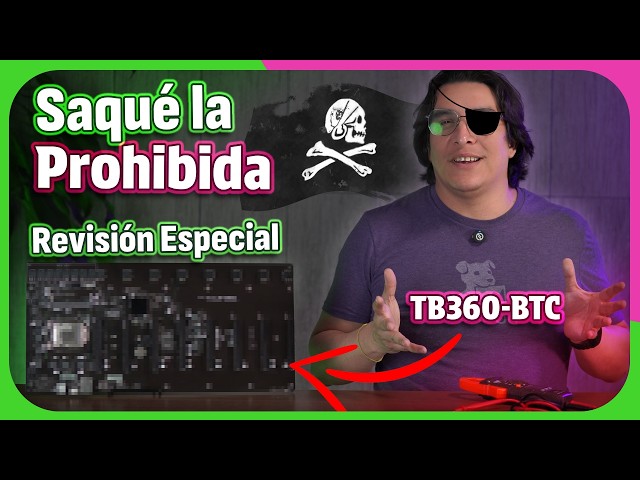 The FORBIDDEN Motherboard (And review) | TB360-BTC for mining - Byte de Tecnología