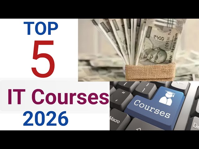 Top 5 IT Courses in 2026 for High Salary Jobs in India