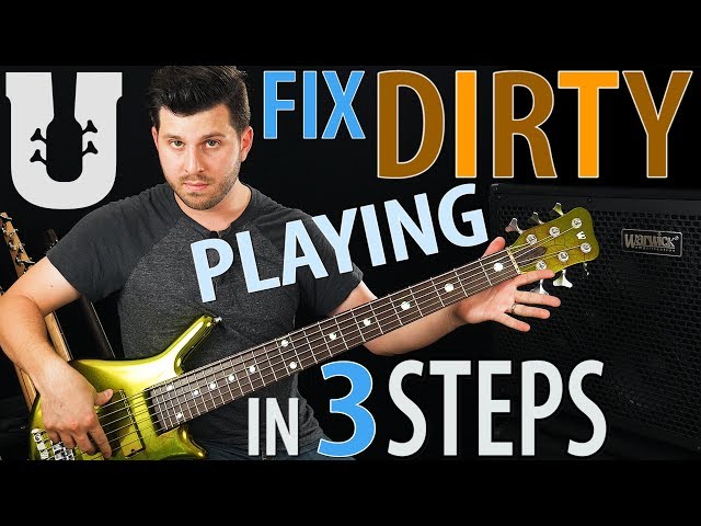 3 Easy Steps to Cleaner Bass Playing - Online Bass Lessons