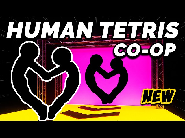 HUMAN TETRIS | Viral Interactive Game | Immersive Interactive Warm Up | CO-OP 2 Players