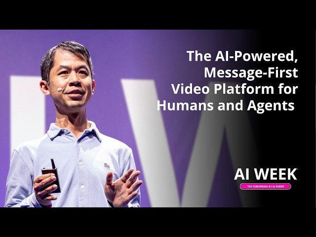 HeyGen - The Message-first AI Video Platform for Humans and Agents | Rong Yan, HeyGen | AI WEEK