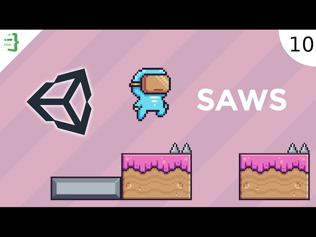 Rotating Saws | Build a 2D Platformer Game in Unity #10