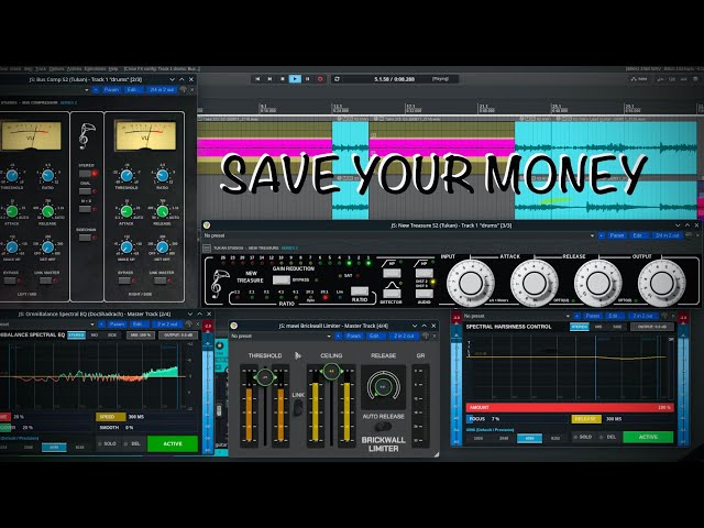 Stop Overpaying for plugins! Use JSFX in ANY DAW!