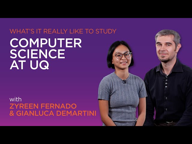 What's it really like to study computer science at UQ?
