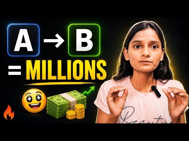 How does AI turn A → B into millions? 🤖💰