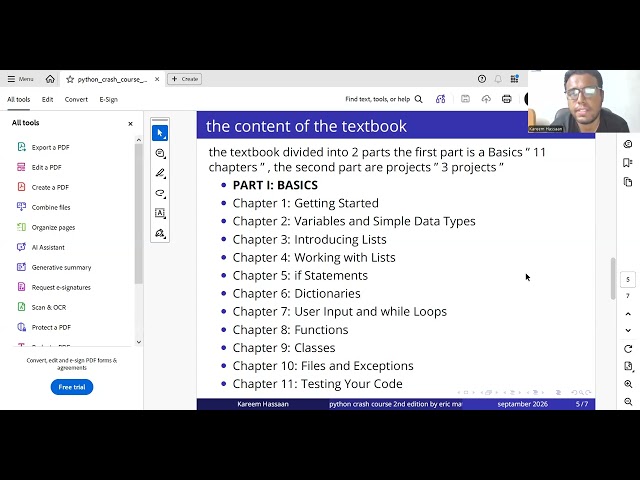 Python crash course 2nd edtion by eric mathhes " Introduction"