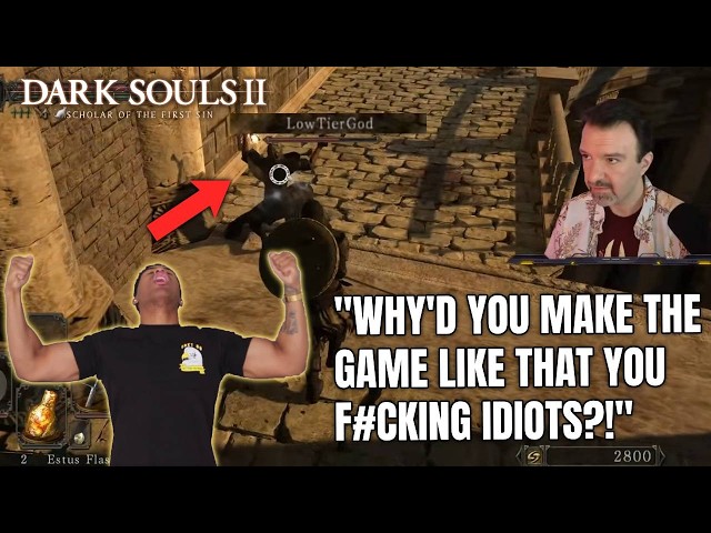 DSP Gets Invaded & Owned by Lowtiergod in Dark Souls 2, Complains About Fromsoft Devs