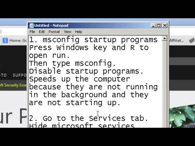 Computer Tips and Tricks - Basic Steps To Speed up Your Computer
