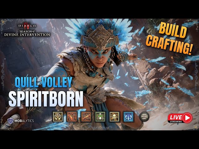 Quill Volley Spiritborn | Build Crafting | Diablo 4 Season 11