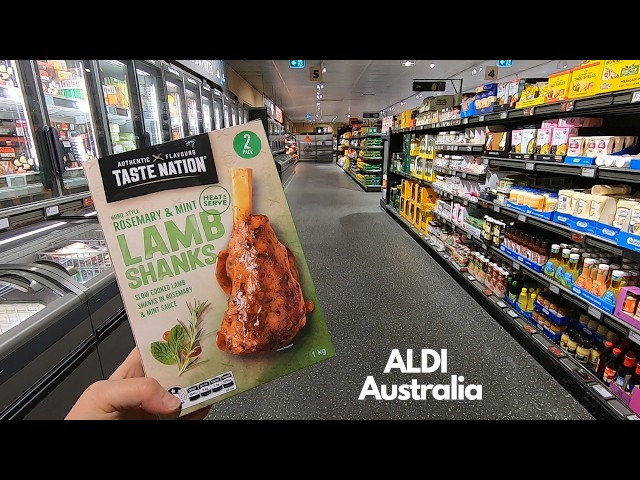 Trying ALDI Australia Food - Lamb Shanks - Bubble 'n Squeak - Korean Style Chicken
