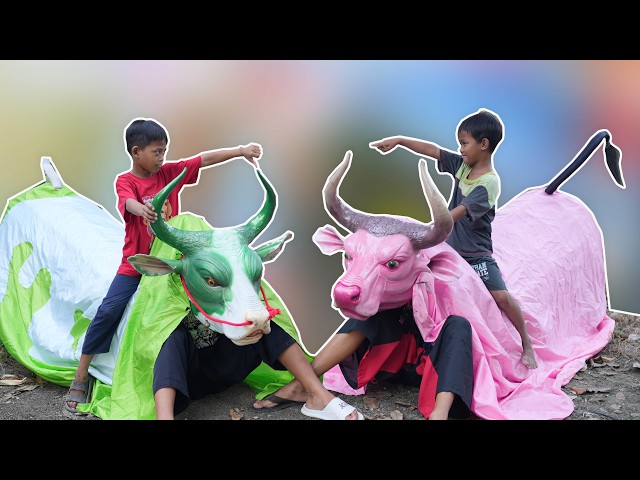 SI B0C1L BATTLE BULL MBEROT PINK VS GREEN | WHO IS THE COOLEST?