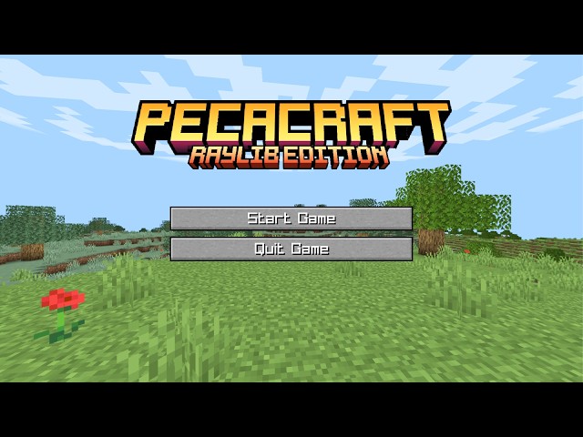 remaking minecraft to learn how to make games (DEVLOG 1)