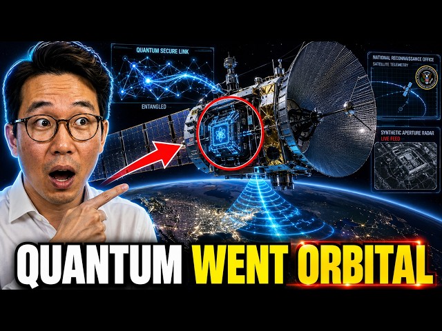 The US Just Sent Quantum Into Space — IonQ Won a Spy Satellite Contract Nobody Expected