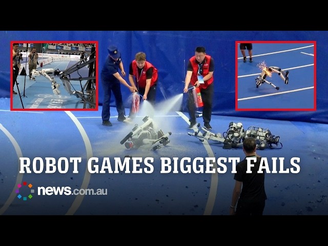 Biggest fails from the 2026 World Humanoid Robot Games in China