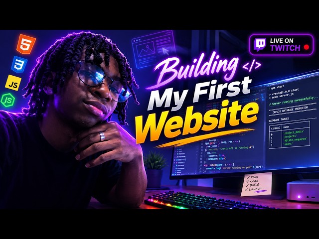 Day 1 Building my first website