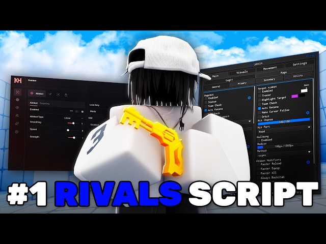 Using The BEST SCRIPT in Roblox Rivals...