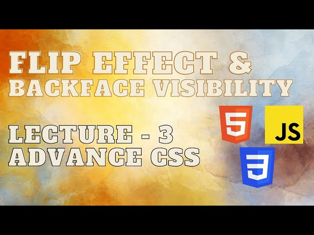Create Amazing 3D Hover Effects with Backface Visibility in CSS