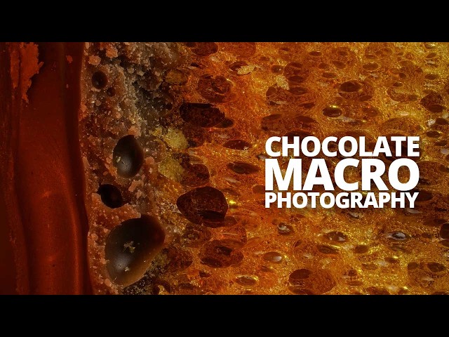 What's inside your favourite chocolate bar?  Extreme Macro Photography