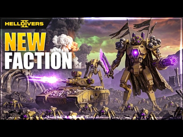 Helldivers 2 New Enemy Faction Update Is A Nightmare…
