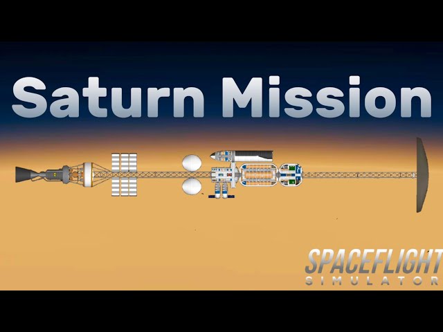 SFS Crewed mission to Saturn | RSS Cinematic