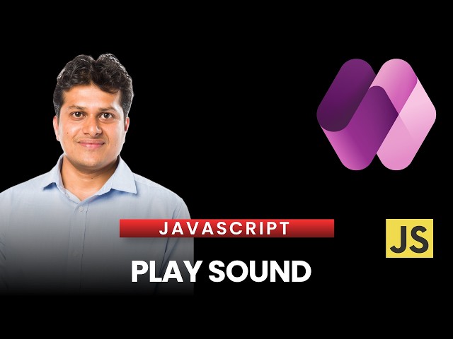 How to play audio using JavaScript for an event in a Power Apps model driven app?