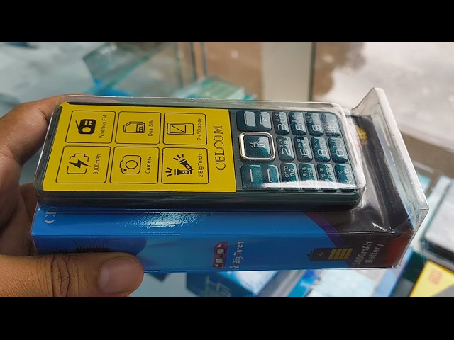 Celcom double light feature phone I Review