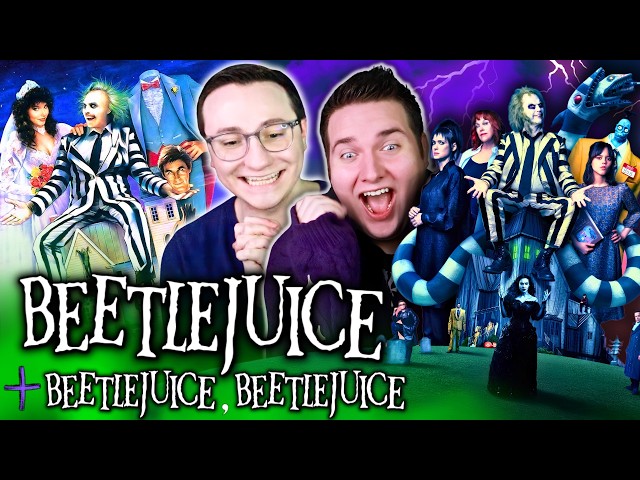 BEETLEJUICE & BEETLEJUICE, BEETLEJUICE (DOUBLE FEATURE!) *REACTION* 😱 STREAM & SCREAM!