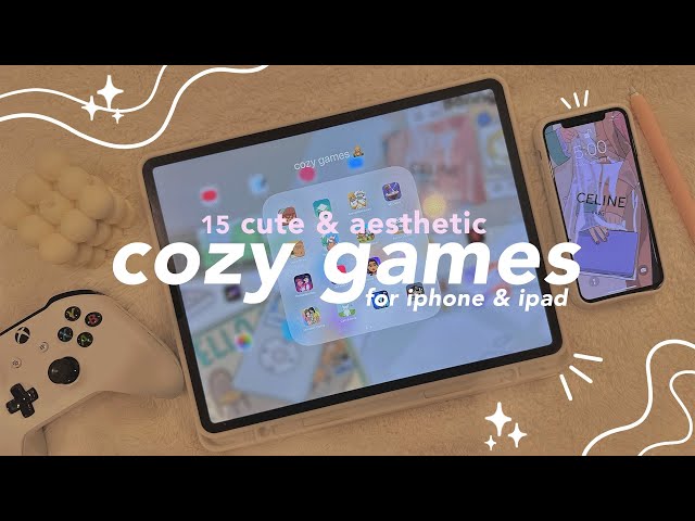 cozy games for ios 🧸☁️ | 15 cute & comfy aesthetic mobile games for iphone & ipad.