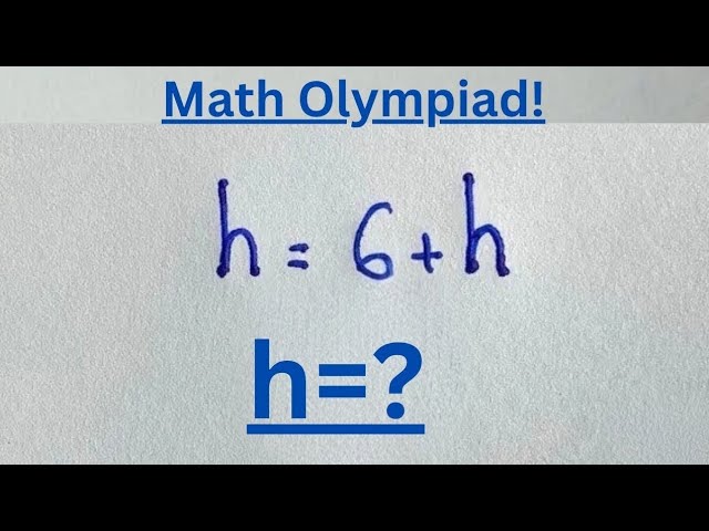 Germany  | Can You Solve This ? | Math Olympiad Mathematics 