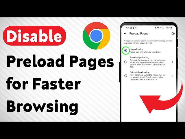 How to Disable Preload Pages for Faster Browsing in Chrome (Updated)