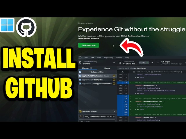 How To Install GitHub On Windows 11 Desktop