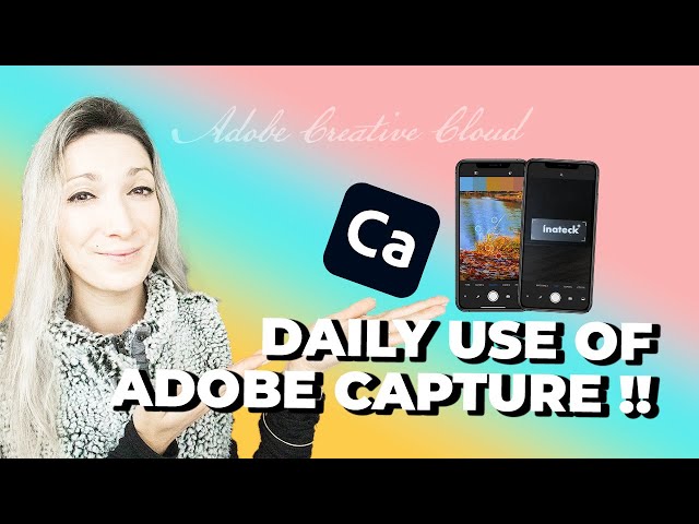 HOW I USE ADOBE CAPTURE DAILY | Quick and easy tutorial of free Adobe App Capture