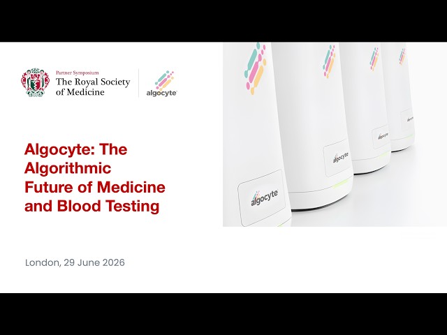 Launch of Algocyte Proxima event at the Royal Society of Medicine in London, United Kingdom.