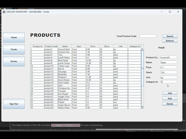 Grocery Inventory Video - June 2025