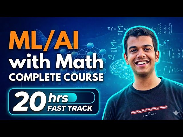 Complete Machine Learning course with Math in Hindi