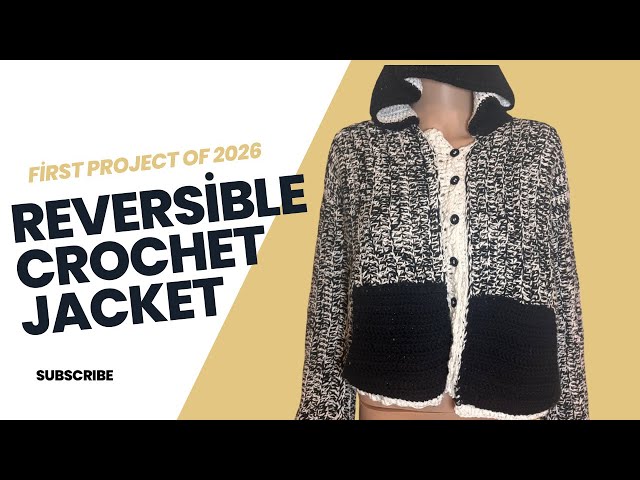 Crochet Hoodie Jacket Full Tutorial | Chunky, Cozy & Fashionable
