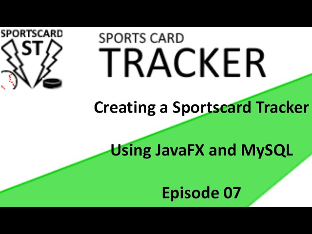 Sports Card Tracker Episode 07