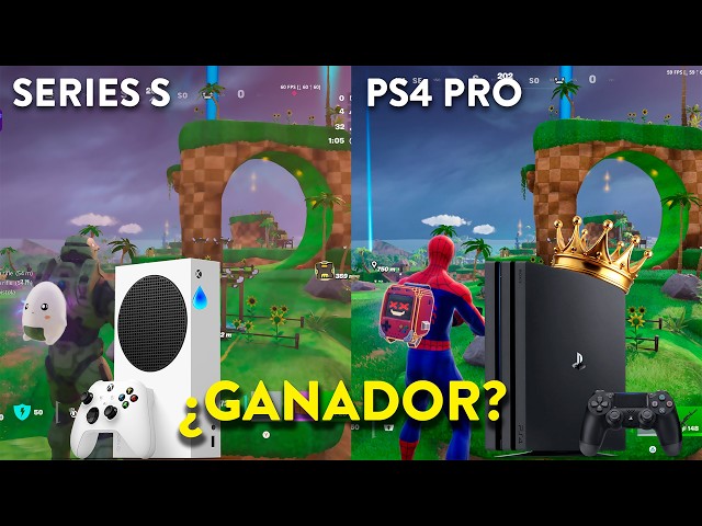 I compared the PS4 Pro with the Series S and didn't expect this...