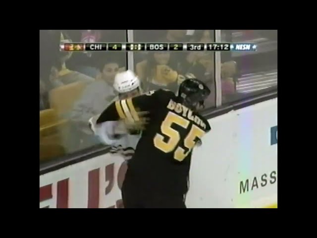 Johnny Boychuk vs Colin Fraser