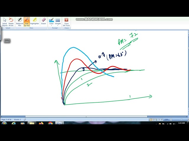 analog ic design95  second order system,Transient analysis , damping factor, Bode Plot, Phase margin