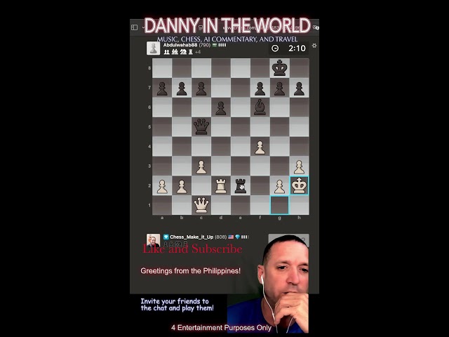 Losing At Chess, Winning At Life!  Episode 26-22   #chess #philippines #expat