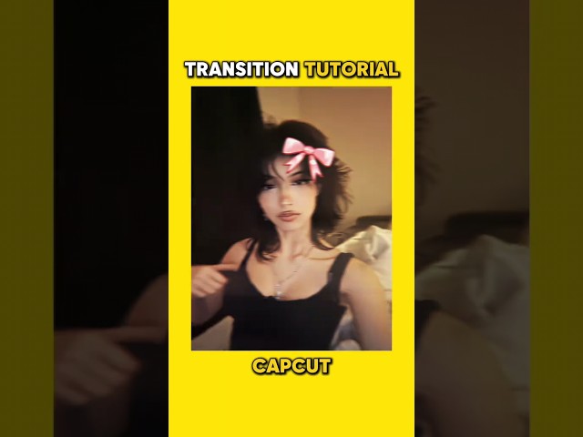 Transition tutorial on capcut #edits #capcuttutorial #edit #capcut